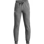 Under Armour RIVAL FLEECE JOGGERS Chlapecké tepláky, tmavě šedá, velikost M