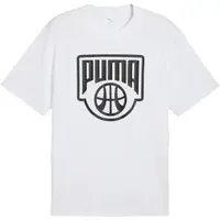 Puma POSTERIZE TEE I Pánské triko, bílá, velikost