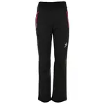 Lewro MAEVE Dívčí softshellové kalhoty, černá, velikost 116-122