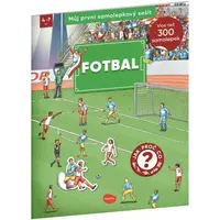 ELLA & MAX FOTBAL Můj první samolepkový sešit, mix, velikost