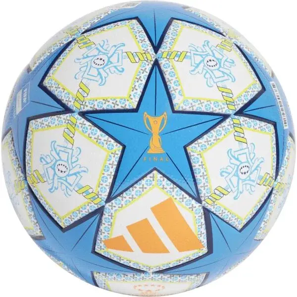 adidas WUCL LEAGUE Fotbalový míč, světle modrá, velikost