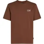 O'Neill ORIGINAL CALI LOGO Pánské tričko, hnědá, velikost