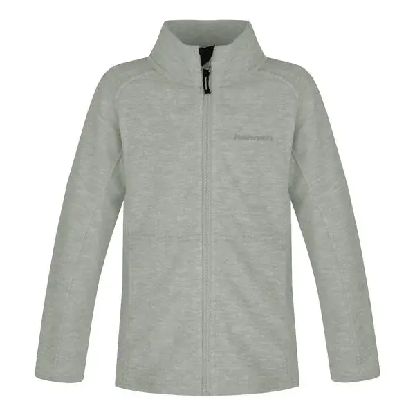 Hannah ALMA JR Detská flísová mikina, sivá, veľkosť 122-128