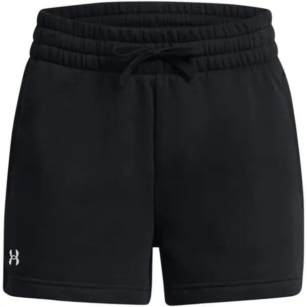 Under Armour RIVAL FLEECE Dámské kraťasy, černá, velikost M