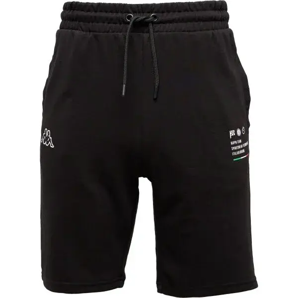 Kappa LOGO GUBLINO Pánské šortky, černá, velikost