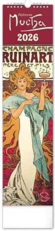 Kalendář 2026 nástěnný: Alfons Mucha
