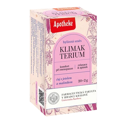 APOTHEKE Čaj Klimakterium Farmaceutická fakulta 20 x 2 g