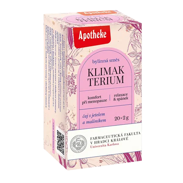 APOTHEKE Čaj Klimakterium Farmaceutická fakulta 20 x 2 g