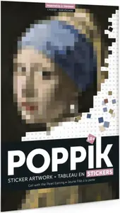 Samolepkový plakát VERMEER (Dívka s perlovými náušnicemi)