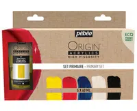 Sada akrylových barev Pébéo Origin 5x60ml Primary