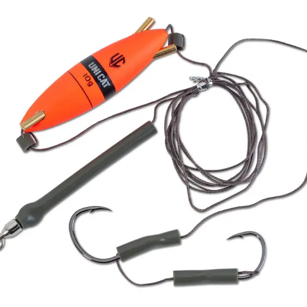Uni cat návazec power rattle hair rig sx-67 200 cm - 5/0+2/0 20 g 105 kg