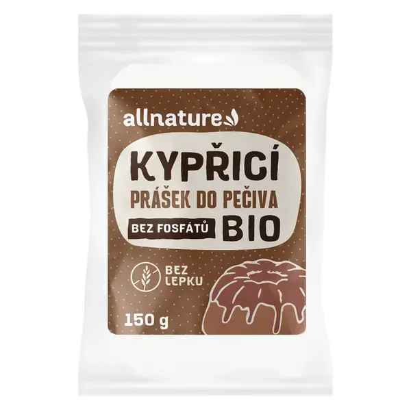 ALLNATURE Kypřící prášek do pečiva BIO 150 g
