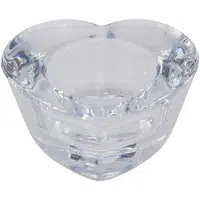 Ambia Home NÁDOBKA NA ČAJOVOU SVÍČKU, sklo