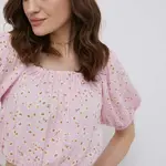 Halenka Billabong dámská, růžová barva, květinové