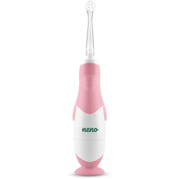 NENO Denti Pink bateriový dětský zubní kartáček 3 m+ 1 ks