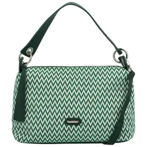 Dámská kabelka na rameno zelená - David Jones Xaya