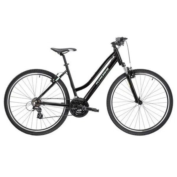 Dámské crossové kolo Kross Evado 2.0 28" Gen 004 S (15", 148-160 cm) černá/mint