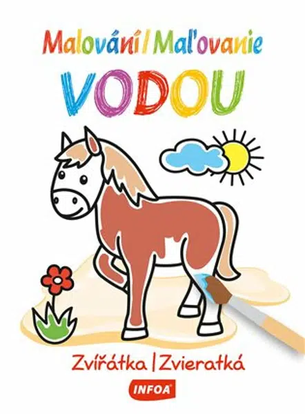 Malování vodou - Zvířátka