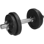 Fitforce ADBB 10 KG Jednoruční nakládací činka, černá, velikost 10 KG