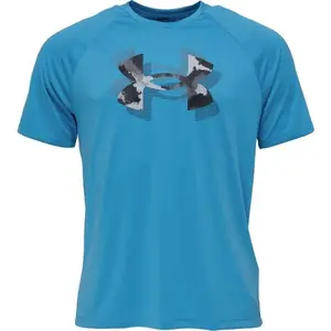 Under Armour TECH PRINT FILL Pánské tričko, modrá, velikost