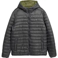 4F DOWN JACKET TWO-SIDED Pánská bunda, khaki, velikost