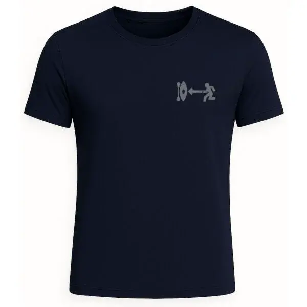 EG DERMIS S/S Pánské lycrové triko, tmavě modrá, velikost