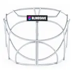 BLINDSAVE ORIGINAL CAT-EYE GRILL Mřížka do masky, stříbrná, velikost