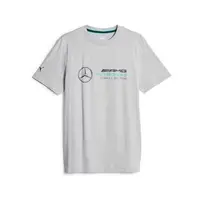 Puma MERCEDES-AMG PETRONAS F1 TEAM ESSENTIALS TEE Pánské triko, šedá, velikost