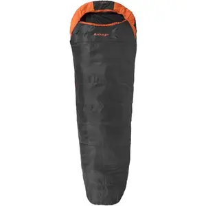 LOAP NAURU Spací pytel, černá, velikost 220 cm - pravý zip