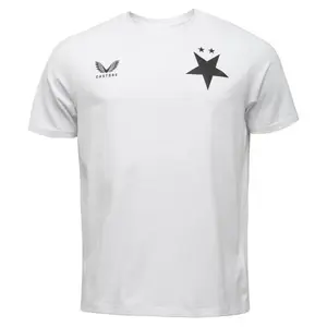 CASTORE SK SLAVIA PRAGUE TRAVEL SS TEE Pánské triko, bílá, velikost
