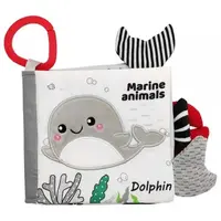 AKUKU MOŘE Dětská senzorická knížka, mix, velikost