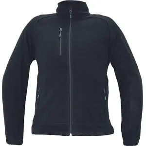 CERVA BHADRA Pánská mikina, černá, velikost