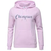Champion HOODED Dámská mikina, růžová, velikost