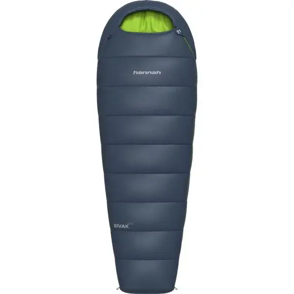 Hannah BIVAK 240 Třísezónní spací pytel, tmavě modrá, velikost 215 cm - levý zip