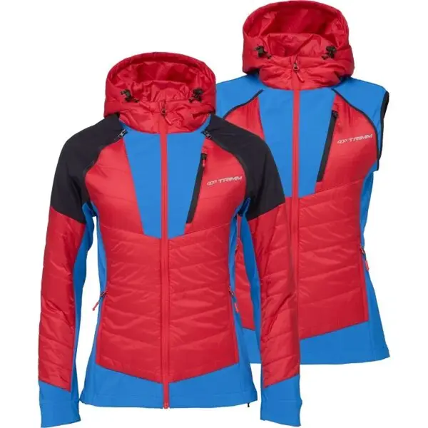 TRIMM CONTRA Dámská bunda, červená, velikost