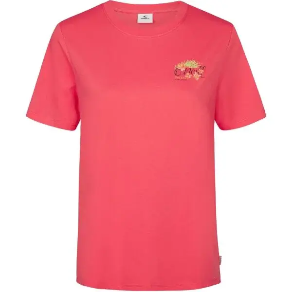 O'Neill FLOWER Dámské tričko, červená, velikost