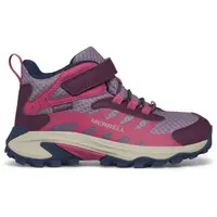 Merrell MOAB SPEED 2 MID A/C WTRPF Dětské outdoorové boty, fialová, velikost 31