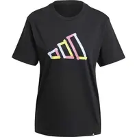 adidas TECH FILL TEE Dámské triko, černá, velikost