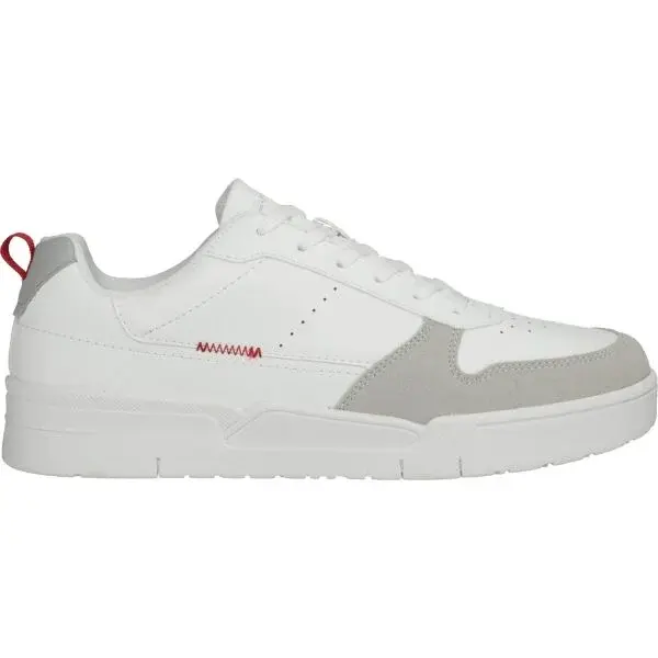 ALPINE PRO ASSIS Pánská vycházková obuv, bílá, velikost