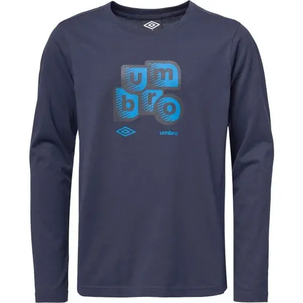Umbro MALTHE Chlapecké triko, tmavě modrá, velikost 164-170