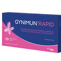 GYNIMUN Rapid Vaginální čípky 10 ks