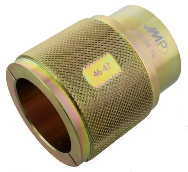 JMP Přípravek na montáž těsnění - simeringů předního tlumiče motocyklu, 49/50 mm Velikost: 46/47 mm