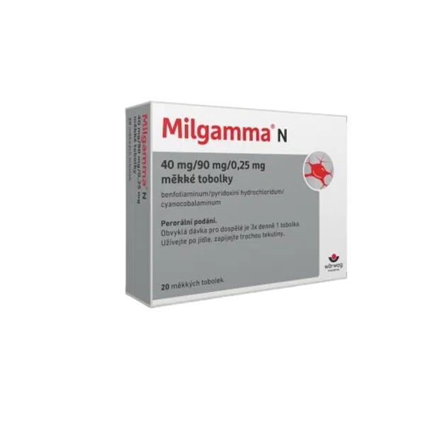 MILGAMMA N 20 měkkých tobolek