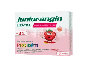 JUNIOR-ANGIN Lízátka pro děti 8 ks