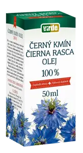 VIRDE Černý kmín 100% olej 50 ml