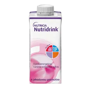 NUTRIDRINK s příchutí jahodovou por.sol. 200 ml