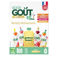 GOOD GOÛT BIO Ovocný Jackpot 4 x 120 g