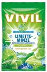 VIVIL Drops s príchuťou limetka a pepermint s vitamínom C, bez cukru 60 g