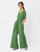 SKFK Kaie Jumpsuit G5 Basil Green 38