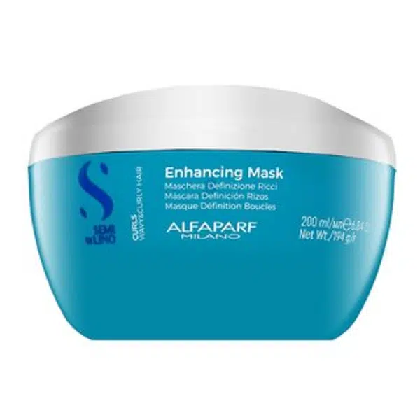 Alfaparf Milano Semi Di Lino Curls Enhancing Mask vyživující maska pro kudrnaté vlasy 200 ml